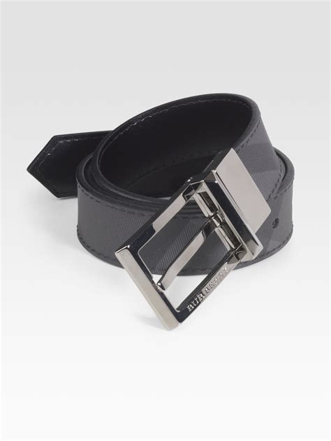 mens burberry belts|burberry men's reversible belt.